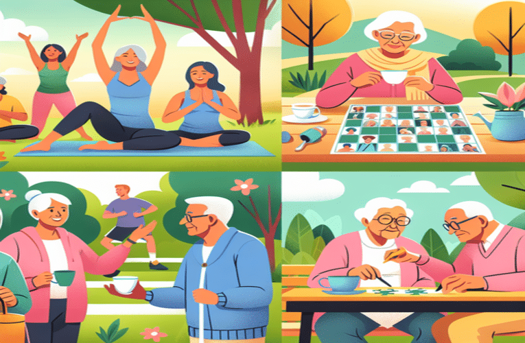 Jak wzmocnić zdrowie psychiczne seniorów poprzez aktywność fizyczną zajęcia angażujące umysł i kontakty społeczne